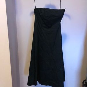 White House Black Market strapless dress